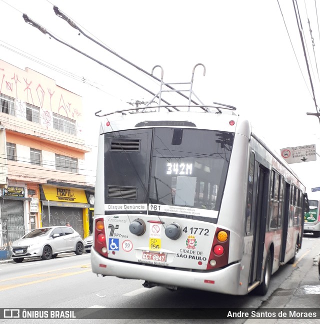 Himalaia Transportes > Ambiental Transportes Urbanos 4 1772 na cidade de São Paulo, São Paulo, Brasil, por Andre Santos de Moraes. Número da foto: #10566769.
