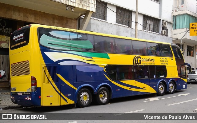 Gonçalves Viagens e Excursões 0007 na cidade de Belo Horizonte, Minas Gerais, Brasil, por Vicente de Paulo Alves. ID da foto: 10568025.