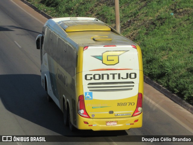 Empresa Gontijo de Transportes 18870 na cidade de Belo Horizonte, Minas Gerais, Brasil, por Douglas Célio Brandao. Número da foto: #10566205.