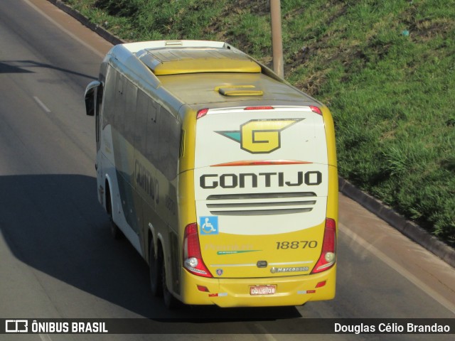 Empresa Gontijo de Transportes 18870 na cidade de Belo Horizonte, Minas Gerais, Brasil, por Douglas Célio Brandao. ID da foto: 10566205.