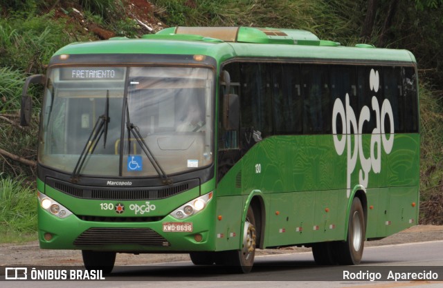 Opção Fretamento e Turismo 130 na cidade de Conselheiro Lafaiete, Minas Gerais, Brasil, por Rodrigo  Aparecido. ID da foto: 10567305.