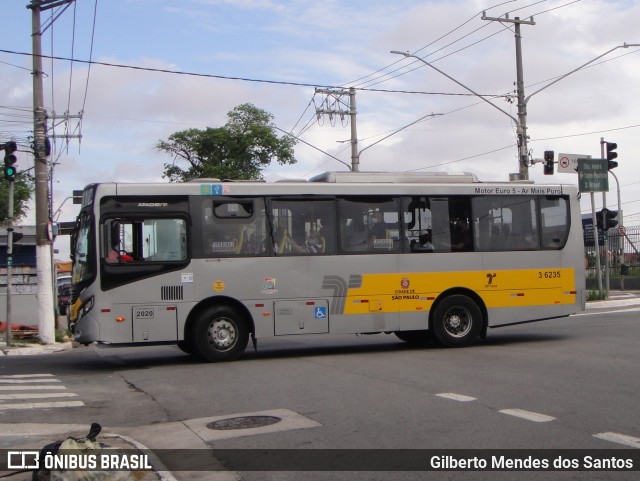 Transunião Transportes 3 6235 na cidade de São Paulo, São Paulo, Brasil, por Gilberto Mendes dos Santos. Número da foto: #10565549.