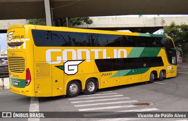 Empresa Gontijo de Transportes 25005 na cidade de Belo Horizonte, Minas Gerais, Brasil, por Vicente de Paulo Alves. ID da foto: 10570218.