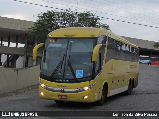 Viação Itapemirim 60027 na cidade de Caruaru, Pernambuco, Brasil, por Lenilson da Silva Pessoa. Número da foto: #10569206.