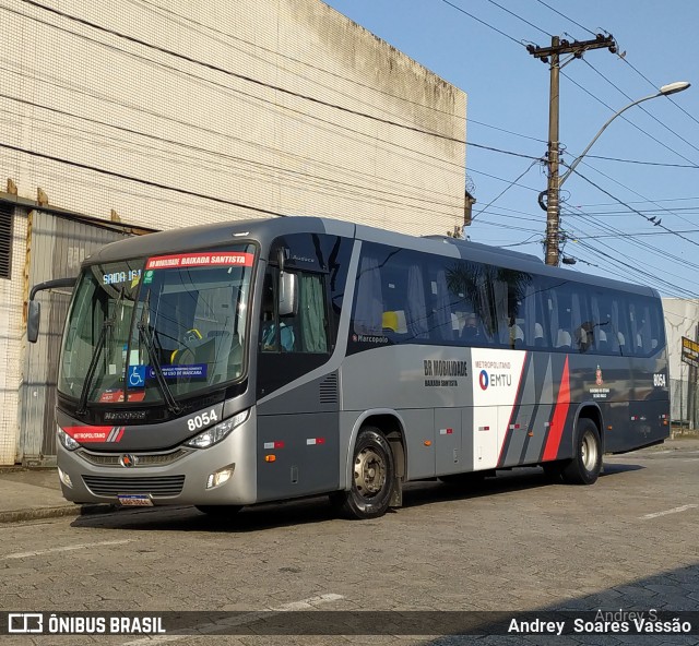 BR Mobilidade Baixada Santista 8054 na cidade de São Vicente, São Paulo, Brasil, por Andrey  Soares Vassão. ID da foto: 10569460.