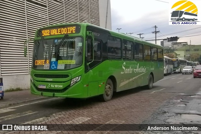 Transportes Santo Antônio RJ 161.144 na cidade de Duque de Caxias, Rio de Janeiro, Brasil, por Anderson Nascimento . Número da foto: #10570604.