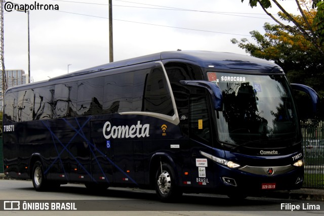 Viação Cometa 719571 na cidade de São Paulo, São Paulo, Brasil, por Filipe Lima. ID da foto: 10570710.