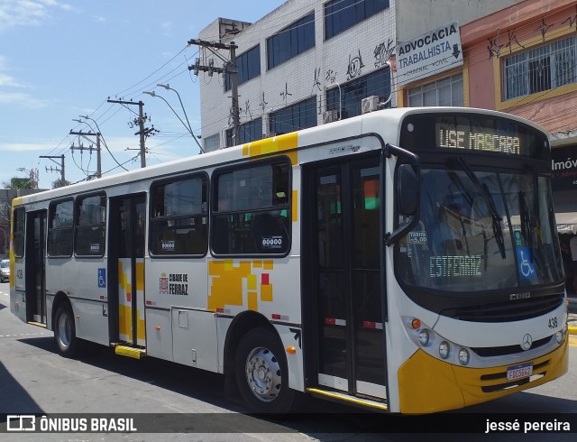 Radial Transporte Coletivo 438 na cidade de Ferraz de Vasconcelos, São Paulo, Brasil, por jessé pereira. ID da foto: 10570100.