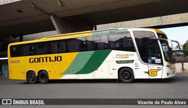 Empresa Gontijo de Transportes 15025 na cidade de Belo Horizonte, Minas Gerais, Brasil, por Vicente de Paulo Alves. ID da foto: 10570182.