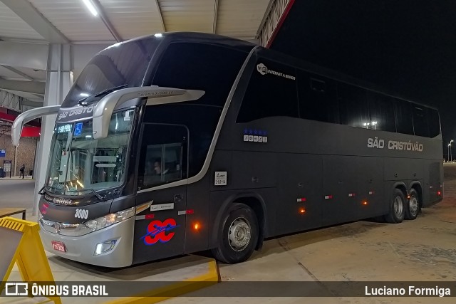 Viação São Cristóvão 3000 na cidade de Estiva, Minas Gerais, Brasil, por Luciano Formiga. ID da foto: 10569708.