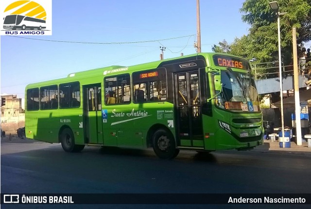 Transportes Santo Antônio RJ 161.096 na cidade de Duque de Caxias, Rio de Janeiro, Brasil, por Anderson Nascimento . Número da foto: #10570542.