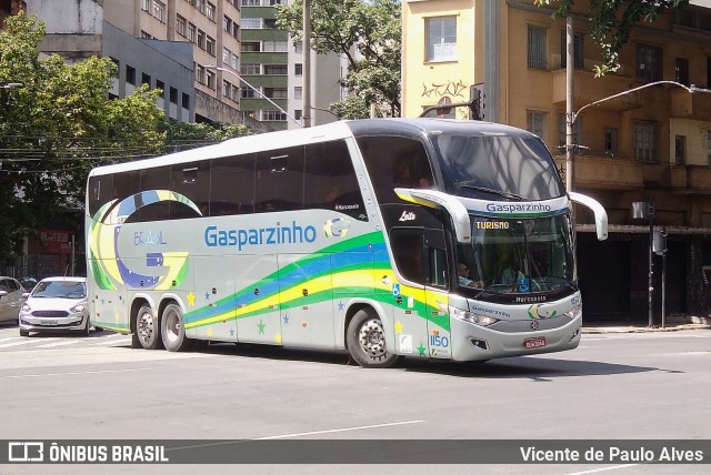 Gasparzinho Turismo 1150 na cidade de Belo Horizonte, Minas Gerais, Brasil, por Vicente de Paulo Alves. ID da foto: 10569933.