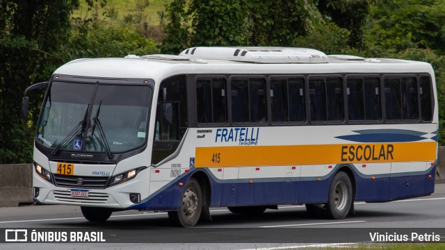 Fratelli Transporte e Turismo 415 na cidade de Joinville, Santa Catarina, Brasil, por Vinicius Petris. Número da foto: #10570842.