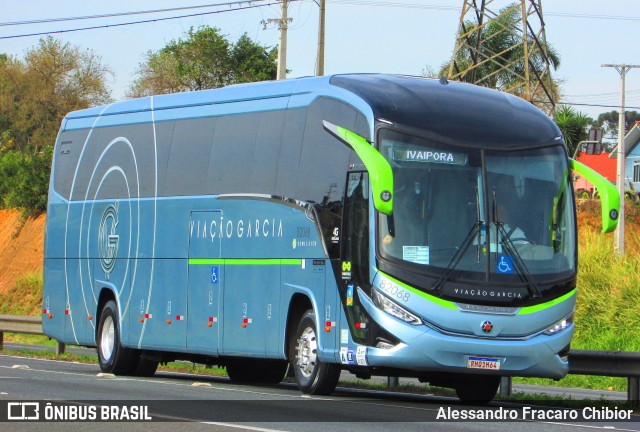 Viação Garcia 82068 na cidade de Campo Largo, Paraná, Brasil, por Alessandro Fracaro Chibior. Número da foto: #10569375.