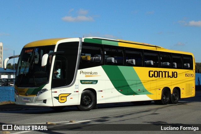 Empresa Gontijo de Transportes 15070 na cidade de São Paulo, São Paulo, Brasil, por Luciano Formiga. ID da foto: 10569629.