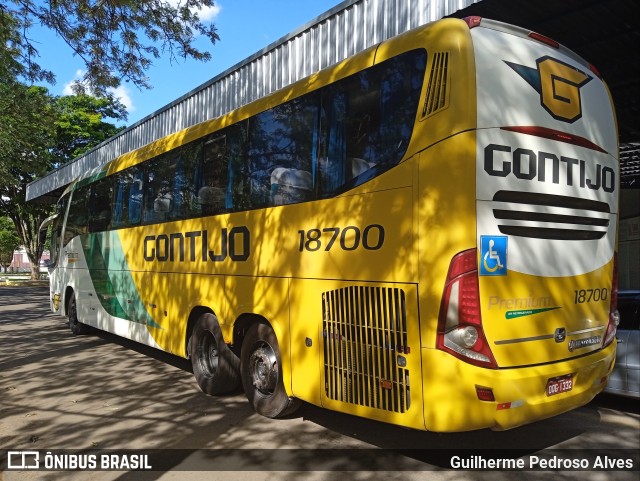 Empresa Gontijo de Transportes 18700 na cidade de Lambari, Minas Gerais, Brasil, por Guilherme Pedroso Alves. ID da foto: 10570034.