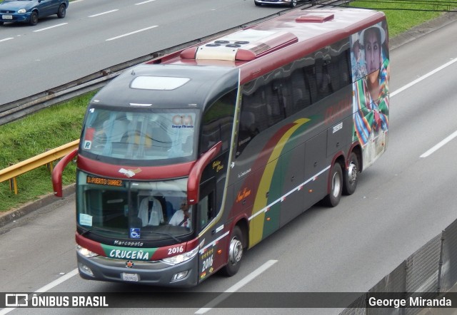 Autobuses Cruceña 2016 na cidade de São José dos Campos, São Paulo, Brasil, por George Miranda. ID da foto: 10570045.