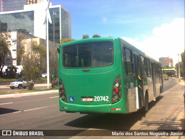 OT Trans - Ótima Salvador Transportes 20742 na cidade de Salvador, Bahia, Brasil, por Mario dos Santos Nogueira Junior. Número da foto: #10572303.
