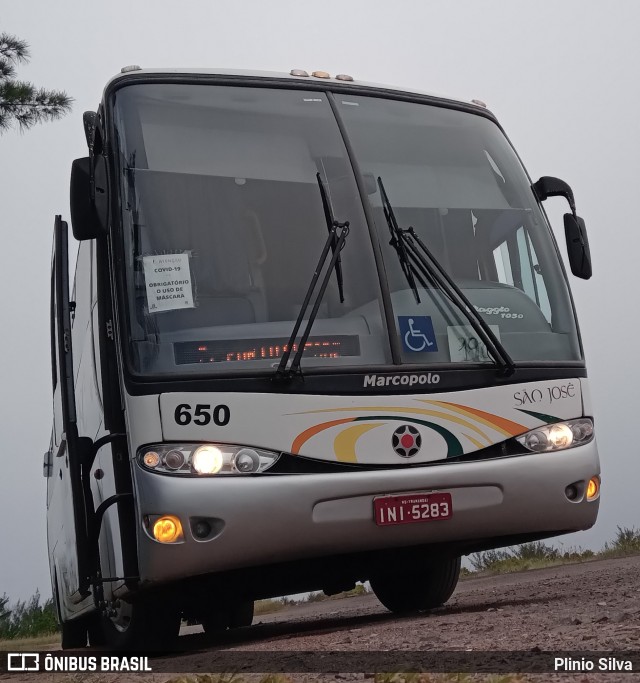 Expresso São José 650 na cidade de Tramandaí, Rio Grande do Sul, Brasil, por Plinio Silva. ID da foto: 10572318.