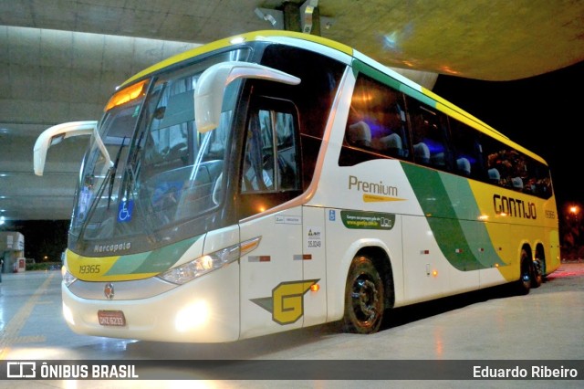 Empresa Gontijo de Transportes 19365 na cidade de Uberlândia, Minas Gerais, Brasil, por Eduardo Ribeiro. ID da foto: 10572118.