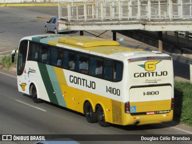 Empresa Gontijo de Transportes 14100 na cidade de Belo Horizonte, Minas Gerais, Brasil, por Douglas Célio Brandao. ID da foto: 10574900.