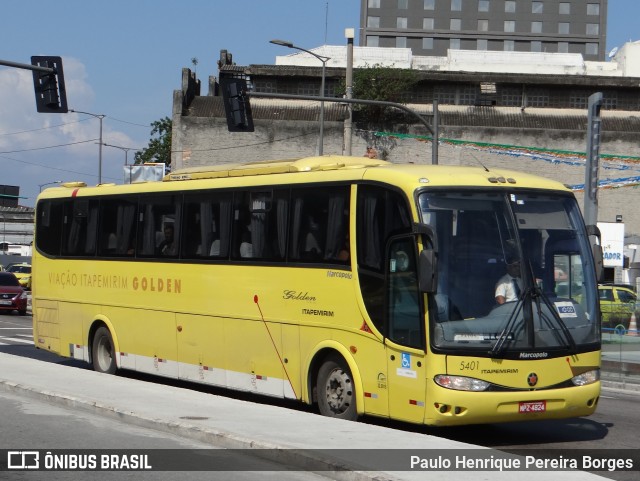 Viação Itapemirim 5401 na cidade de Rio de Janeiro, Rio de Janeiro, Brasil, por Paulo Henrique Pereira Borges. Número da foto: #10573235.