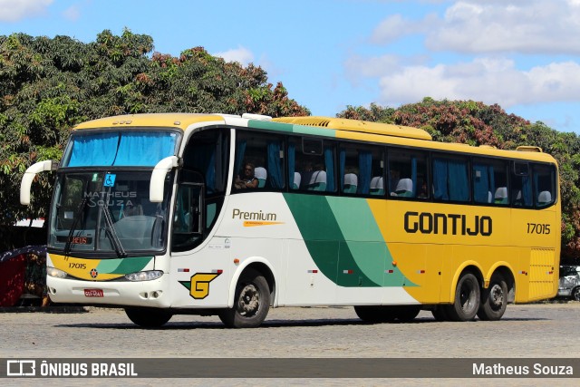 Empresa Gontijo de Transportes 17015 na cidade de Vitória da Conquista, Bahia, Brasil, por Matheus Souza. ID da foto: 10573962.