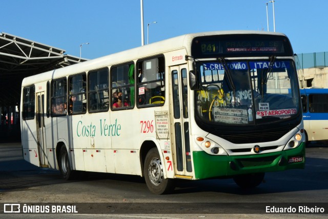 Empresa de Transportes Costa Verde 7296 na cidade de Lauro de Freitas, Bahia, Brasil, por Eduardo Ribeiro. Número da foto: #10572150.