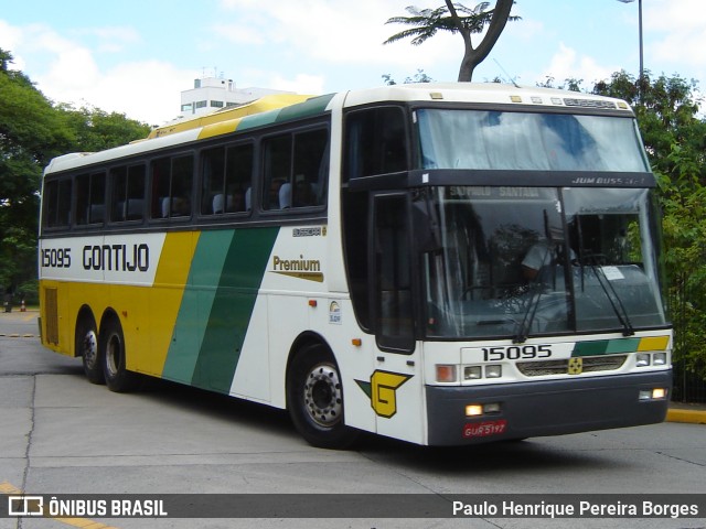 Empresa Gontijo de Transportes 15095 na cidade de São Paulo, São Paulo, Brasil, por Paulo Henrique Pereira Borges. Número da foto: #10573379.