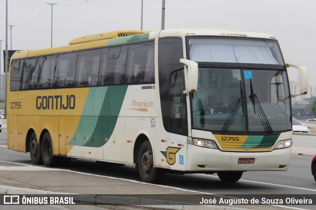 Empresa Gontijo de Transportes 12755 na cidade de São Paulo, São Paulo, Brasil, por José Augusto de Souza Oliveira. Número da foto: #10574225.