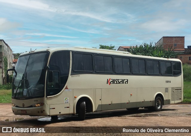 Kaissara - Viação Caiçara 15914 na cidade de São Luís, Maranhão, Brasil, por Romulo de Oliveira Clementino. Número da foto: #10574077.