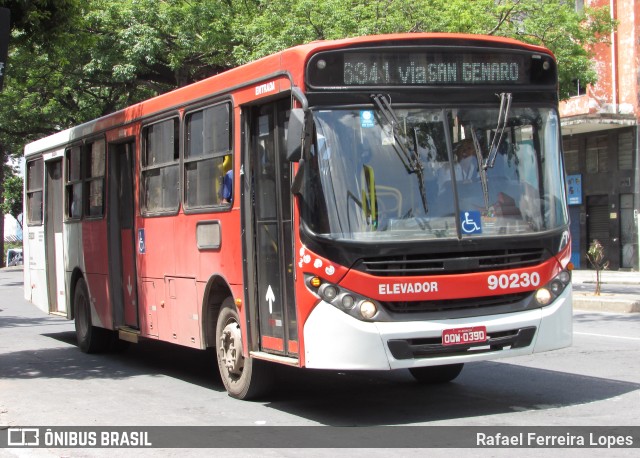 Companhia Coordenadas de Transportes 90230 na cidade de Belo Horizonte, Minas Gerais, Brasil, por Rafael Ferreira Lopes. ID da foto: 10573669.