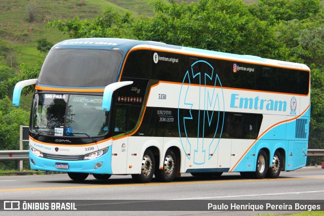 Emtram 5350 na cidade de Barra do Piraí, Rio de Janeiro, Brasil, por Paulo Henrique Pereira Borges. Número da foto: #10572801.