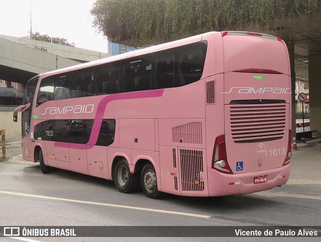 Viação Sampaio 11613 na cidade de Belo Horizonte, Minas Gerais, Brasil, por Vicente de Paulo Alves. ID da foto: 10572786.