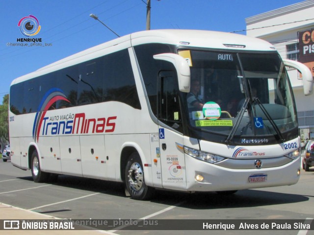 Auto Viação TransMinas 2002 na cidade de Holambra, São Paulo, Brasil, por Henrique Alves de Paula Silva. ID da foto: 10572948.