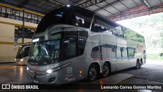 Auto Viação 1001 RJ 108.164 na cidade de Nova Friburgo, Rio de Janeiro, Brasil, por Leonardo Correa Gomes Martins. ID da foto: 10575830.