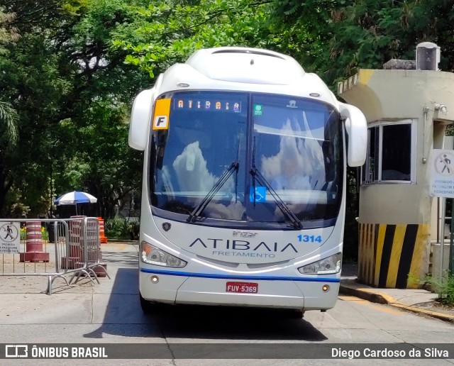 Viação Atibaia São Paulo 1314 na cidade de São Paulo, São Paulo, Brasil, por Diego Cardoso da Silva. Número da foto: #10574016.