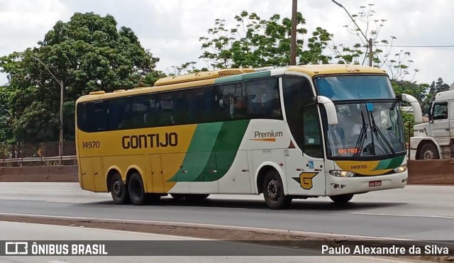 Empresa Gontijo de Transportes 14970 na cidade de Betim, Minas Gerais, Brasil, por Paulo Alexandre da Silva. ID da foto: 10577497.