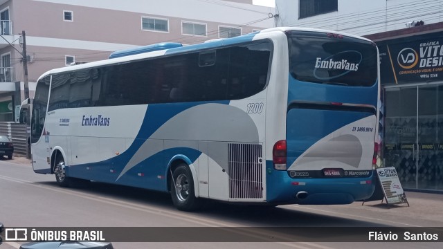 Embravans Turismo 1200 na cidade de Barra da Estiva, Bahia, Brasil, por Flávio  Santos. Número da foto: #10576066.