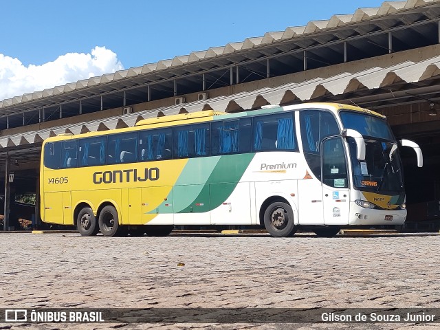 Empresa Gontijo de Transportes 14605 na cidade de Americana, São Paulo, Brasil, por Gilson de Souza Junior. ID da foto: 10576380.