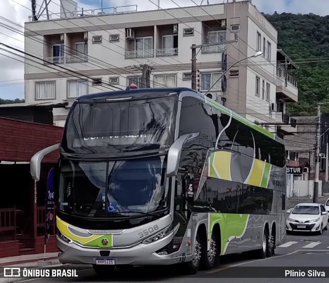 Brasil Sul Linhas Rodoviárias 3508 na cidade de Balneário Camboriú, Santa Catarina, Brasil, por Plinio Silva. Número da foto: #10576799.