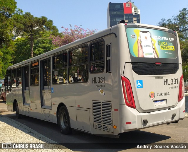 Auto Viação Redentor HL331 na cidade de Curitiba, Paraná, Brasil, por Andrey  Soares Vassão. Número da foto: #10576608.