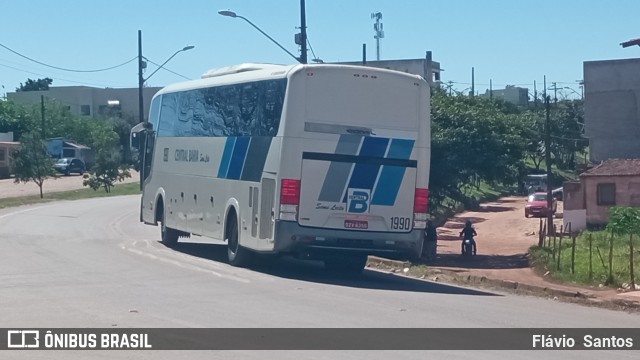 Viação Central Bahia de Transportes 1990 na cidade de Barra da Estiva, Bahia, Brasil, por Flávio  Santos. ID da foto: 10576077.