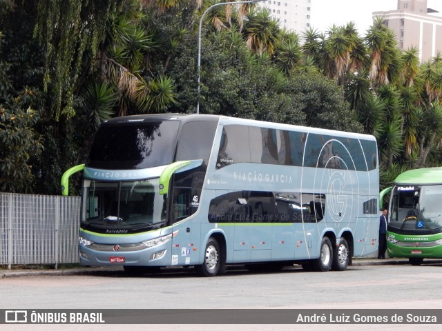 Viação Garcia 8663 na cidade de Curitiba, Paraná, Brasil, por André Luiz Gomes de Souza. ID da foto: 10576087.