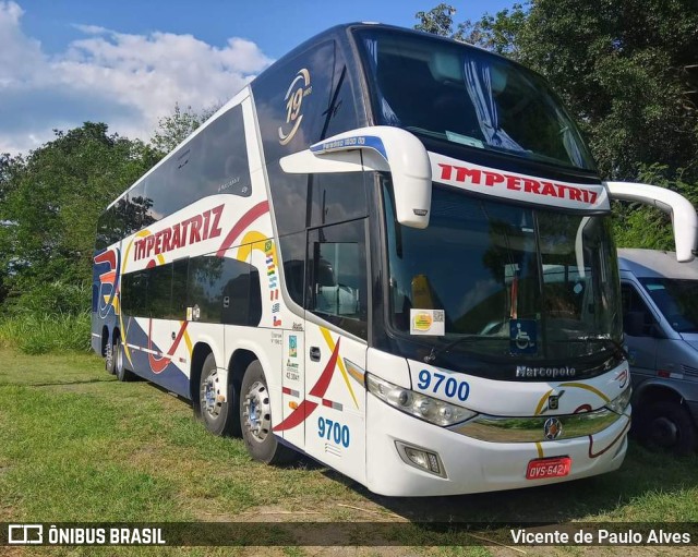 Imperatriz Turismo 9700 na cidade de Aparecida, São Paulo, Brasil, por Vicente de Paulo Alves. ID da foto: 10577483.