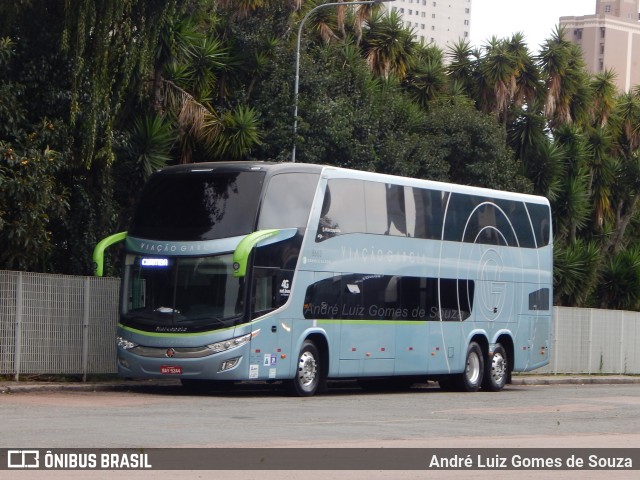 Viação Garcia 8663 na cidade de Curitiba, Paraná, Brasil, por André Luiz Gomes de Souza. ID da foto: 10576083.