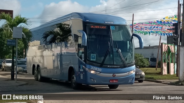 Viação Águia Branca 32830 na cidade de Cruz das Almas, Bahia, Brasil, por Flávio  Santos. ID da foto: 10578495.