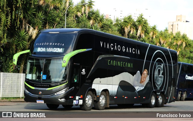 Viação Garcia 86089 na cidade de Curitiba, Paraná, Brasil, por Francisco Ivano. Número da foto: #10578696.