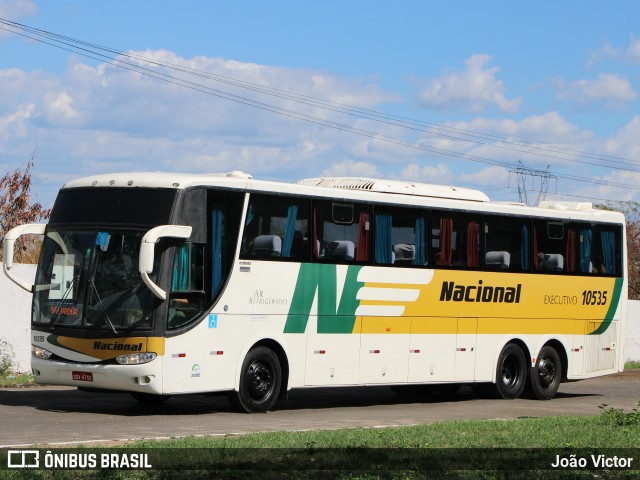 Viação Nacional 10535 na cidade de Teresina, Piauí, Brasil, por João Victor. ID da foto: 10579023.