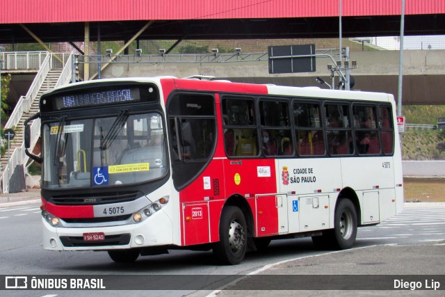 Allibus Transportes 4 5075 na cidade de São Paulo, São Paulo, Brasil, por Diego Lip. ID da foto: 10580486.